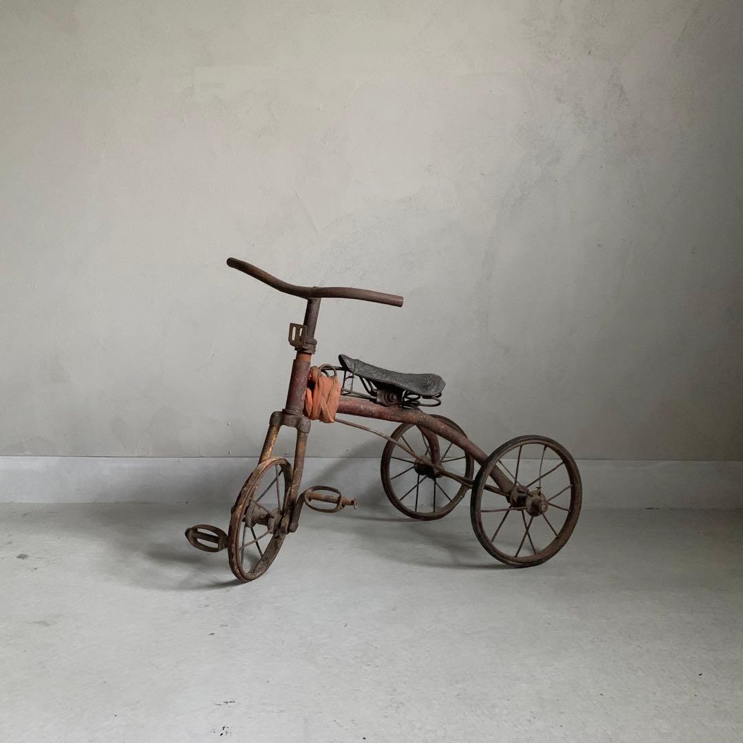 大正〜昭和初期の 三輪車 古道具坂田さん的 古道具 アンティーク オブジェ
