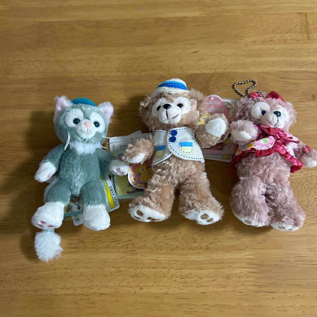 ★ディズニー・ダッフィーシリーズ3体セット