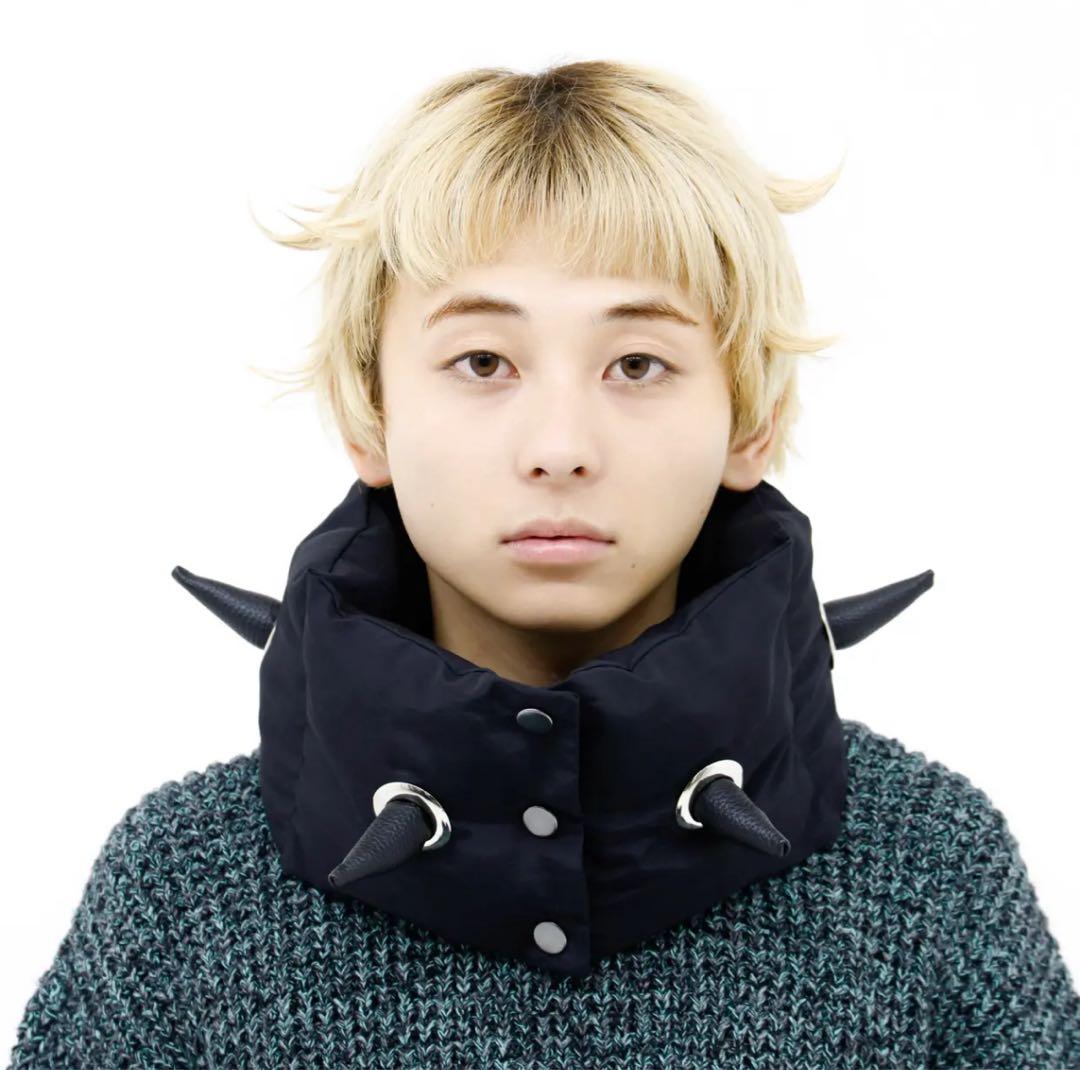 棘ネックウォーマー Black isecai