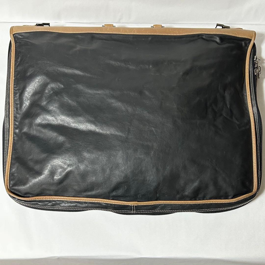 ロエベ メンズ アナグラム ロゴ型押しレザー ガーメントケース ビジネス