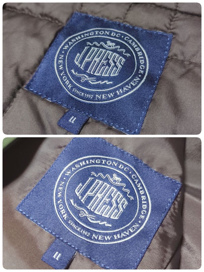 極美品！J.PRESS　ロングモッズコート　LLサイズ　ライナー付き　カーキ