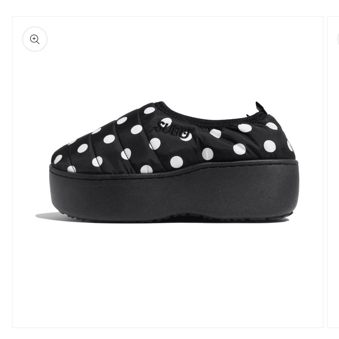 SUBU ドット厚底