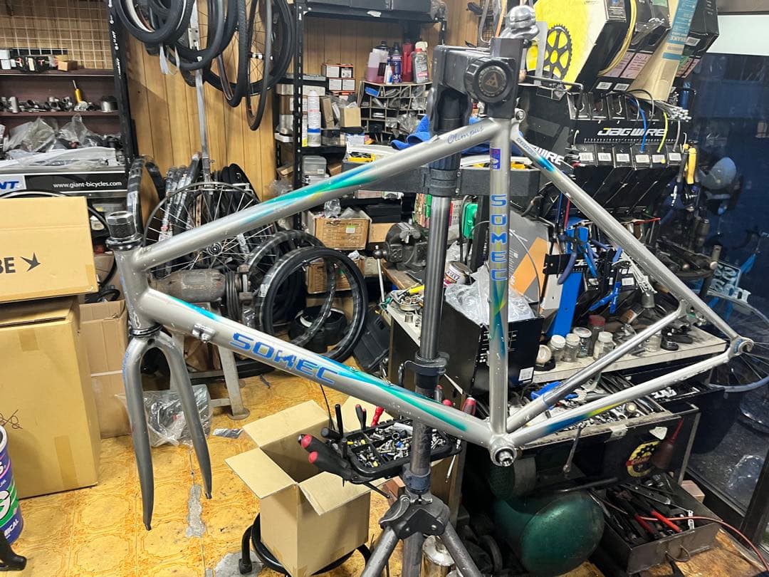 Somec クロモリ フレーム フレームセット