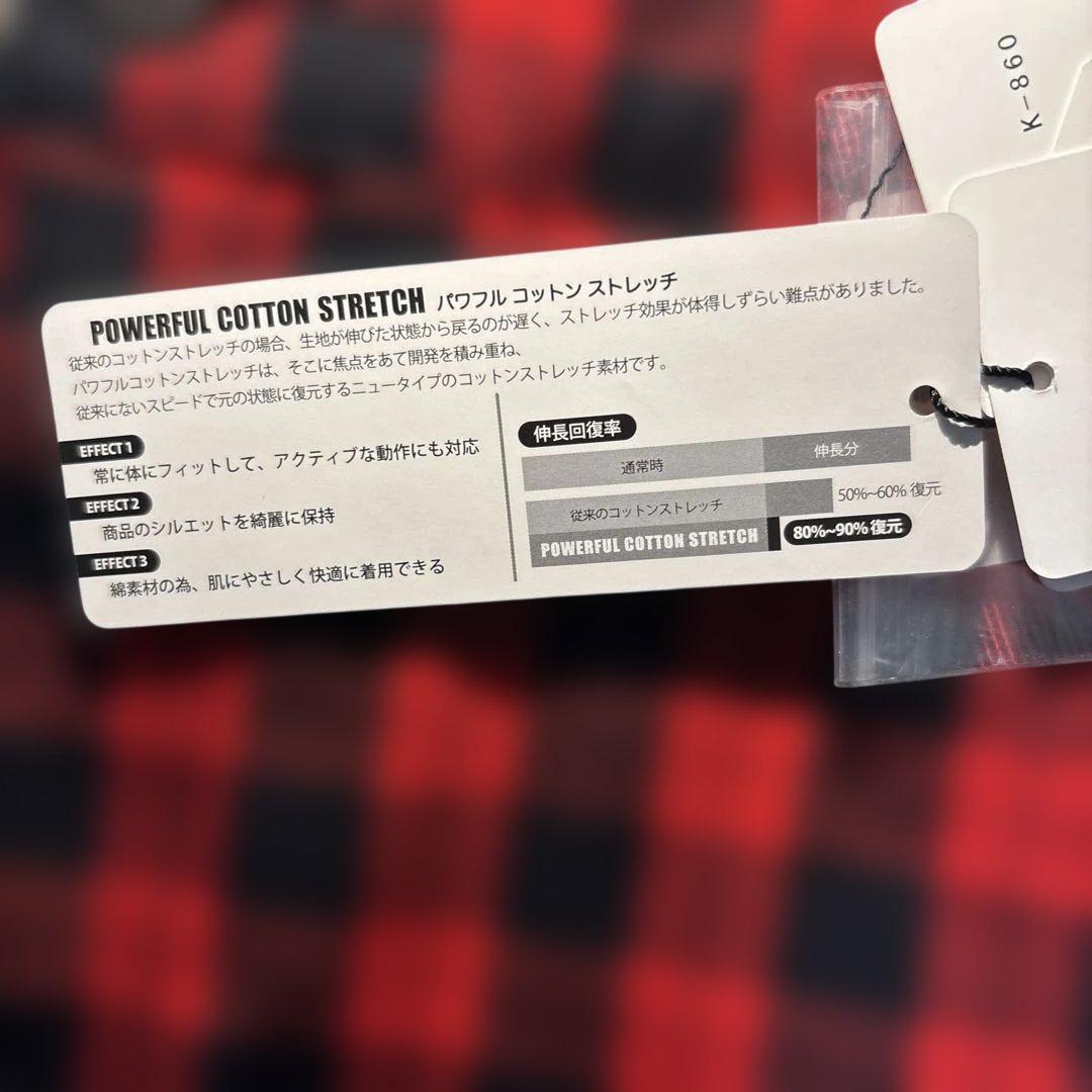 ☆新品☆パーリーゲーツPearlyGates赤黒チェックパンツM春秋