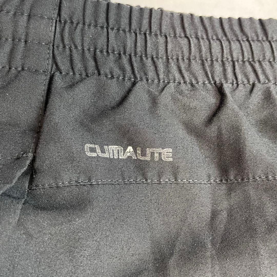 00s adidas バギートラックパンツ 刺繍ロゴ ブラック 4XO