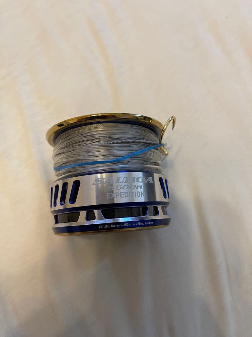 14ソルティガ エクスペディション5500H 予備スプールケース付き 道糸オマケ
