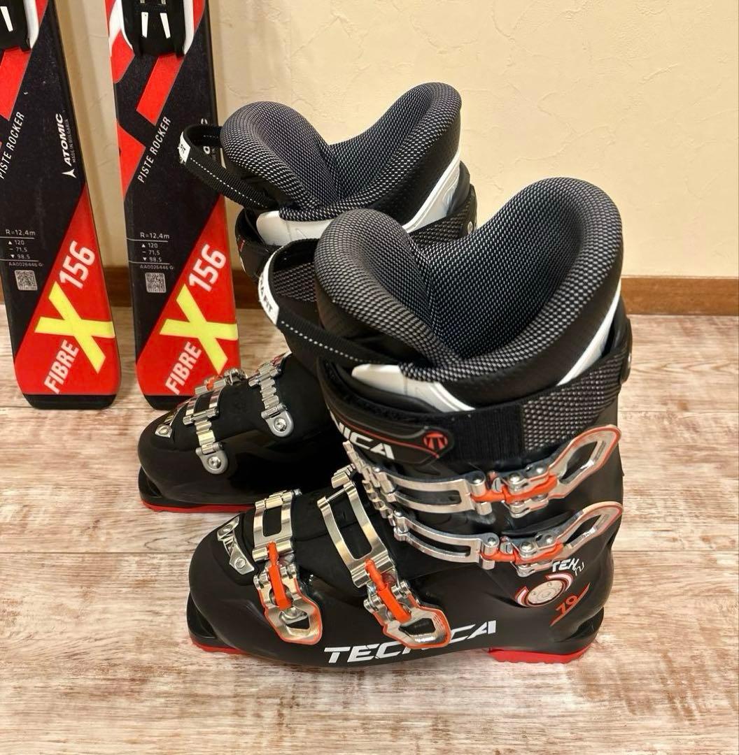 ◾️カービングスキーセット　板156㎝　ブーツ26.5㎝　男性用　メンズ用