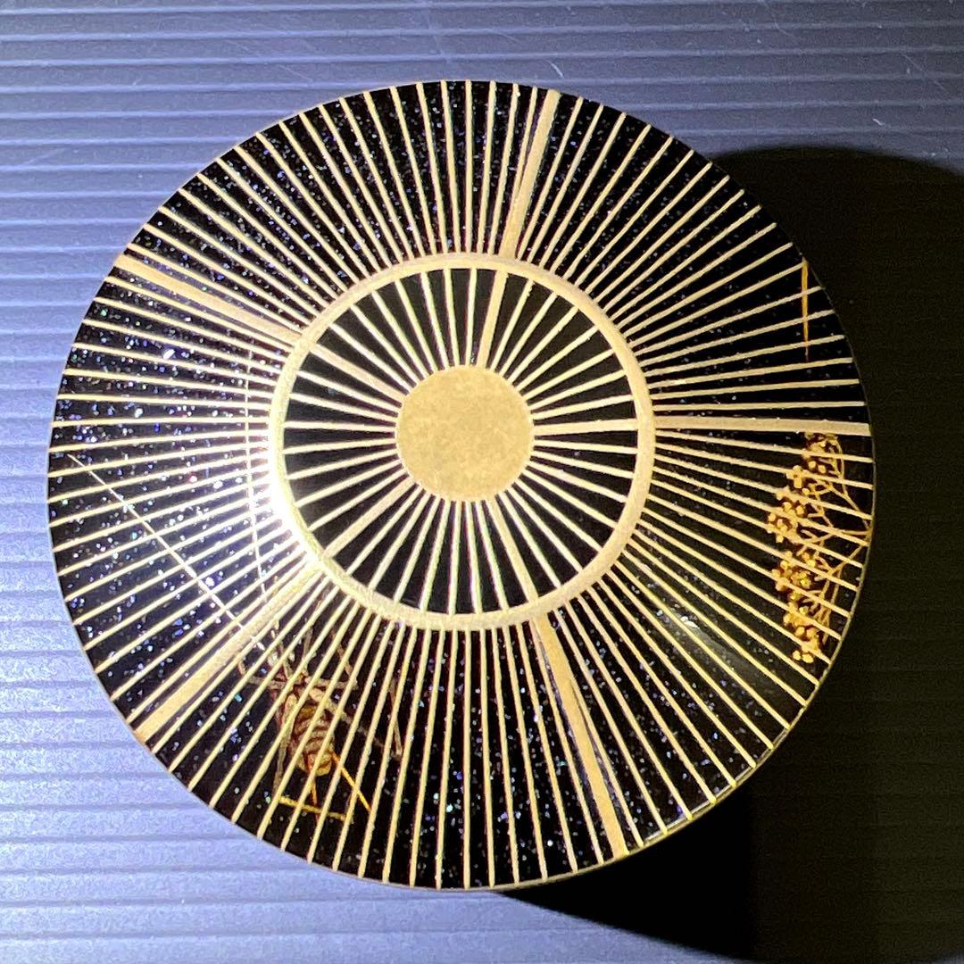 輪島塗名工　代田和哉　虫籠形香合　鈴虫蒔絵　共箱　東Y7-0725⭐︎2Fトトヒサ