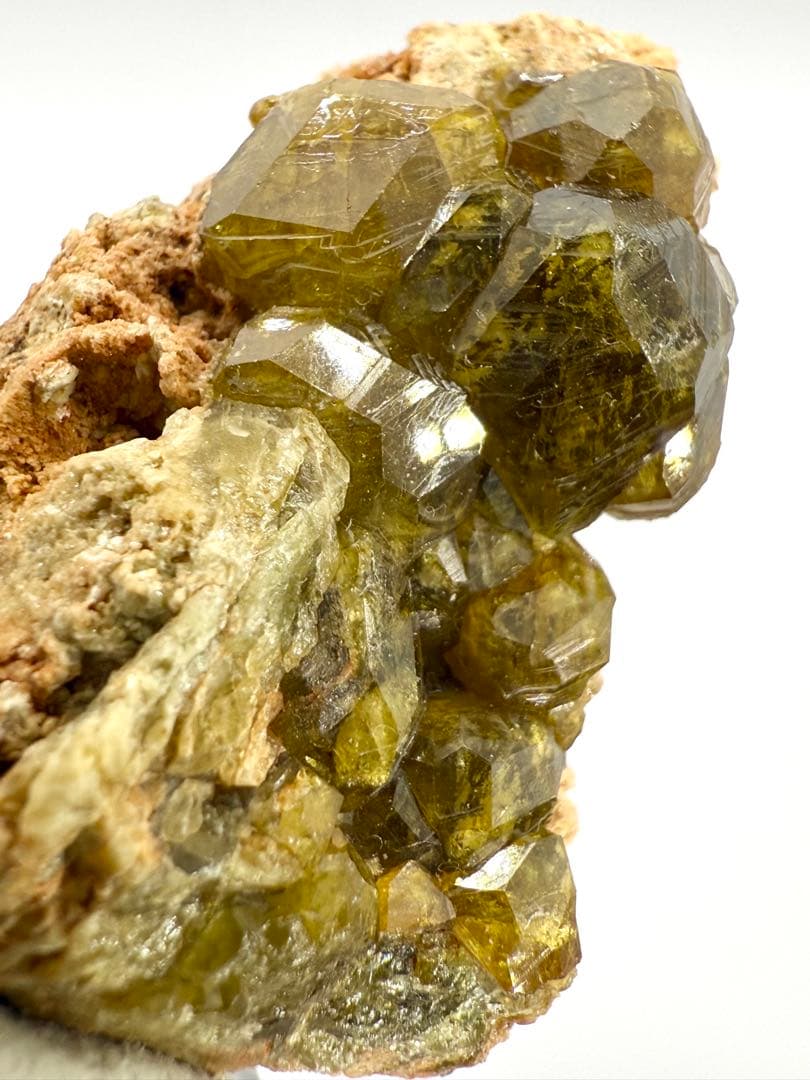 ガーネット　マリ産　灰礬柘榴石　鉄礬柘榴石　原石　鉱物標本　天然石