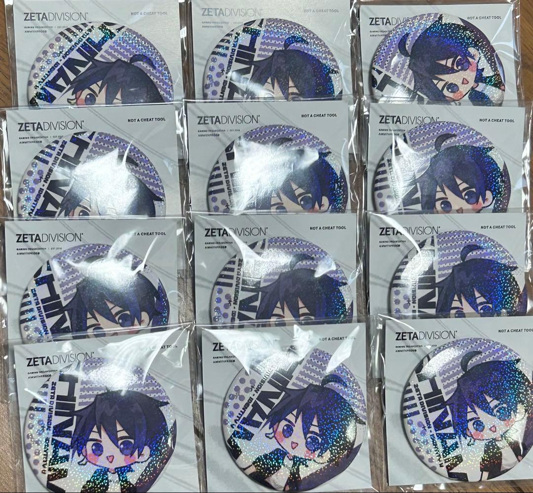 ZETA しなみ 缶バッジ