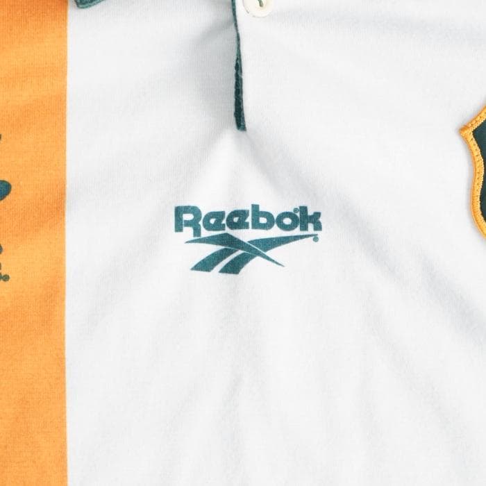 古着 90sビンテージ リーボック オーストラリア ワラビーズ ラガーシャツ M