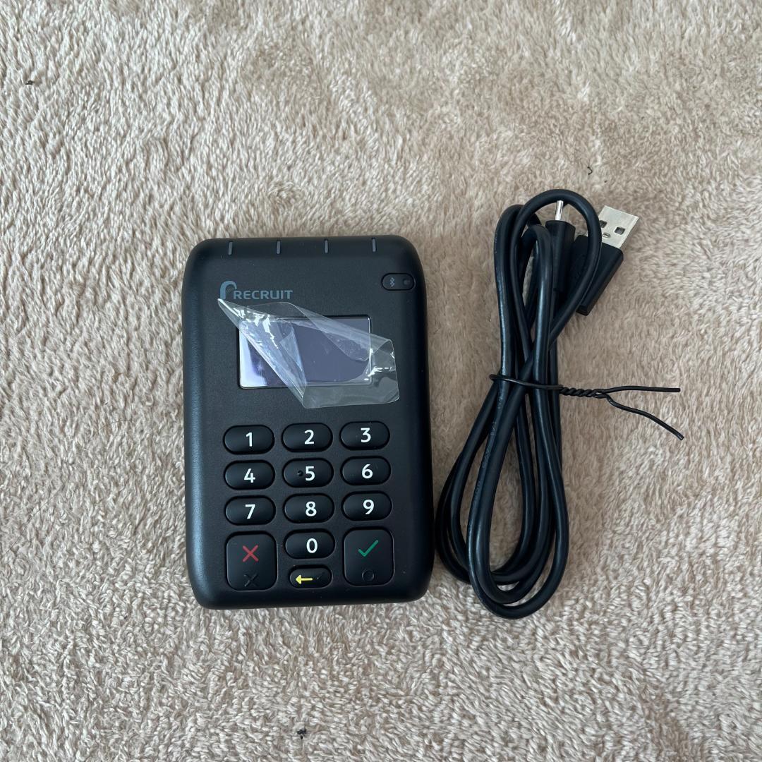 【ほぼ新品】エアペイカードリーダーairpayリクルートRECRUITエアレジ