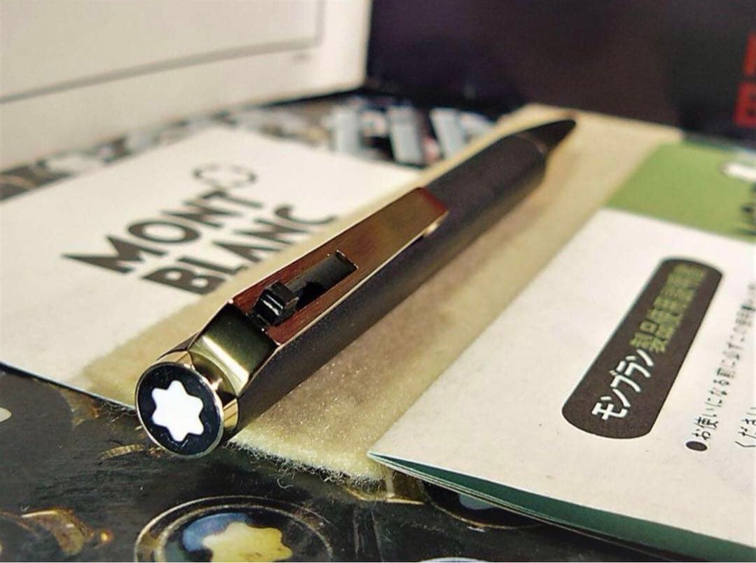 モンブラン　ボールペン集める価値の高いレア最終型PixハンマートリガーNo784