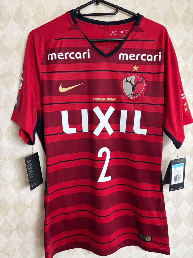 鹿島アントラーズ　内田篤人　オーセンティック　Mサイズ