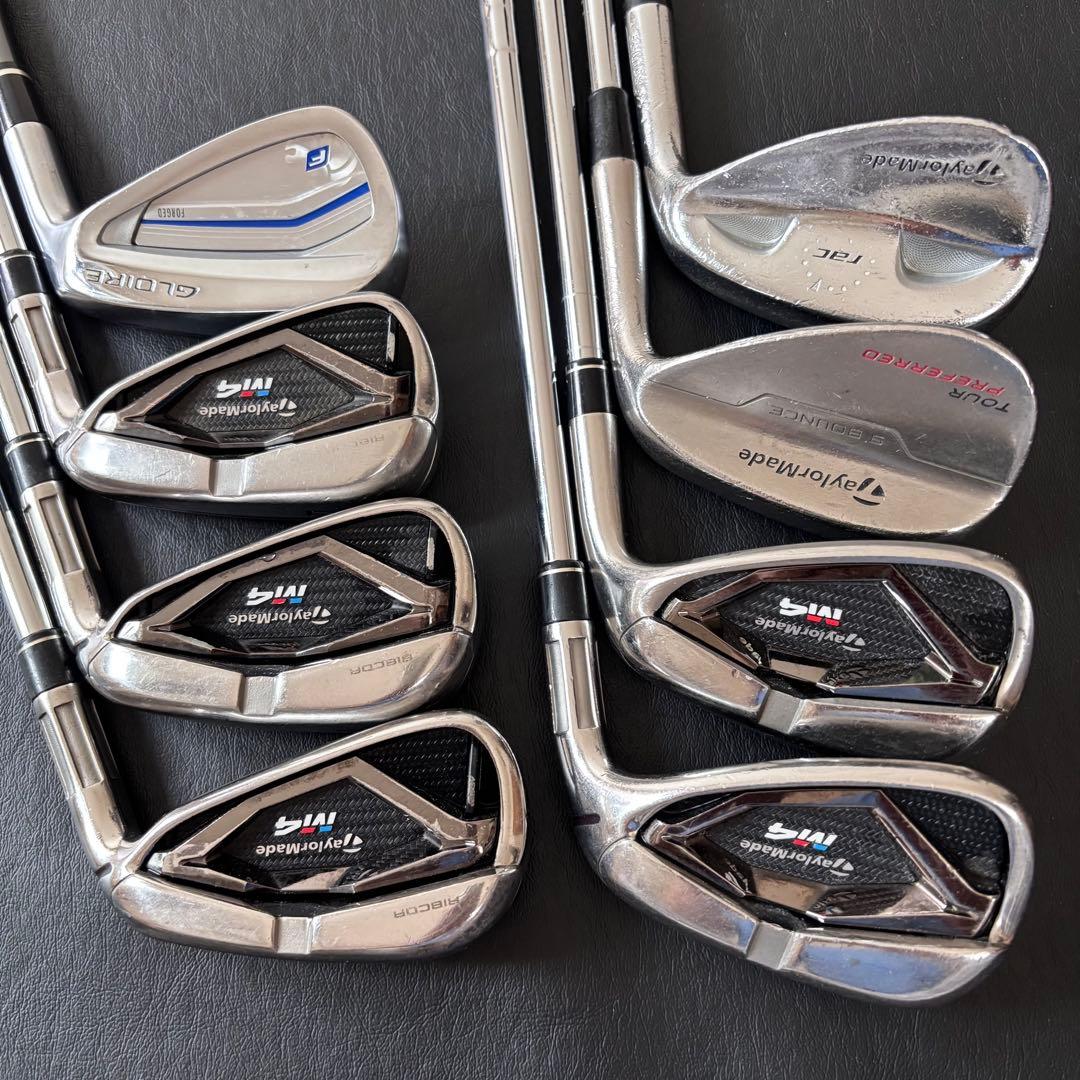 送料込メンズゴルフクラブセットTaylorMadeテーラーメイドR9アイアンM4