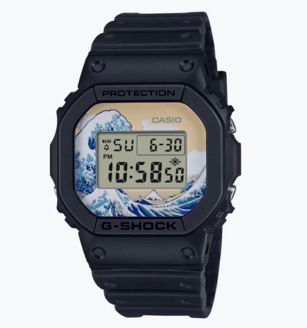 CASIO 葛飾北斎 深川万年橋下 DW-5600KHFM25-1JR