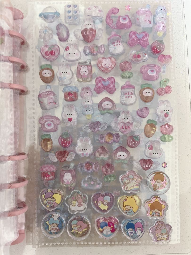 【国内正規品】シール帳完成品　計15枚