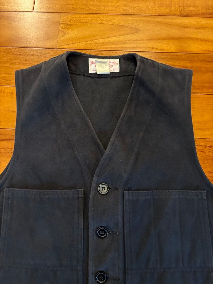 Filson モールスキン USA ベスト アメリカ製 ネイビー　サイズ36