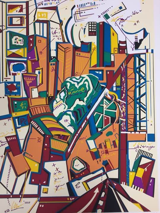 ★D1★木村利三郎 シルクスクリーン限定100部 「Toy box」