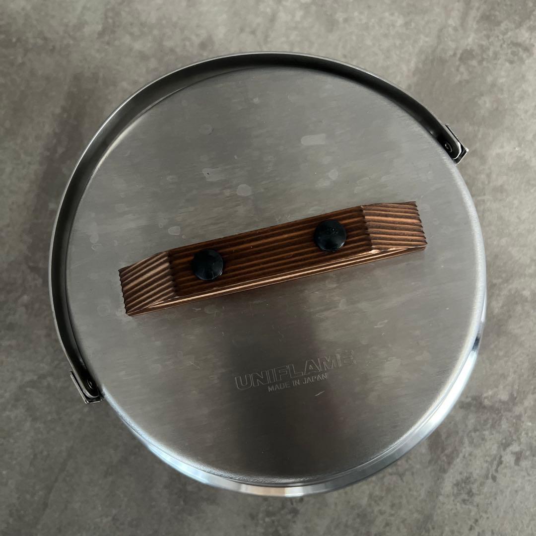 UNIFLAME キャンプ羽釜　5合炊き　ユニフレーム　3点セット