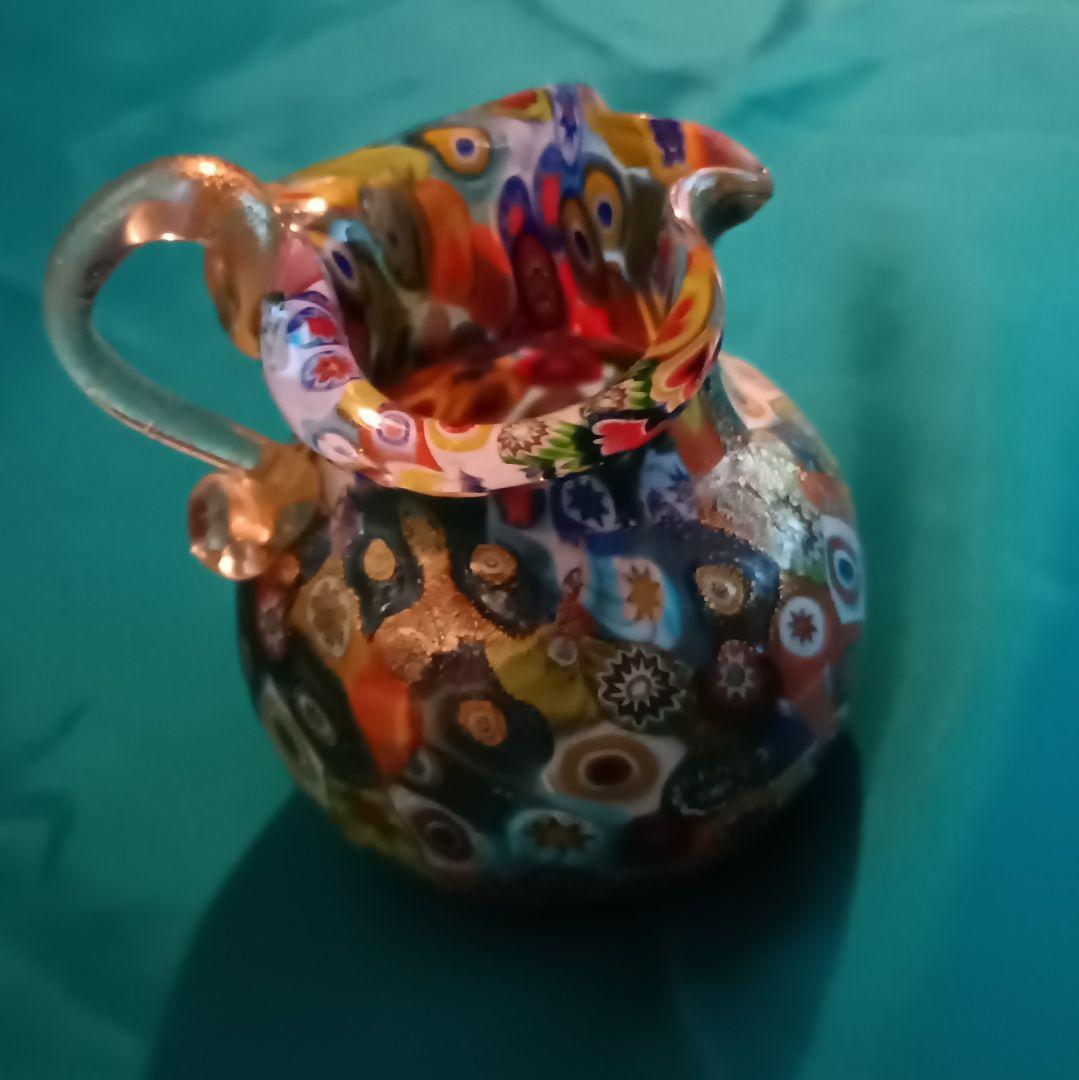 ベネチアンガラス　ムラノガラス　ミルフィオリ　インテリア　置物