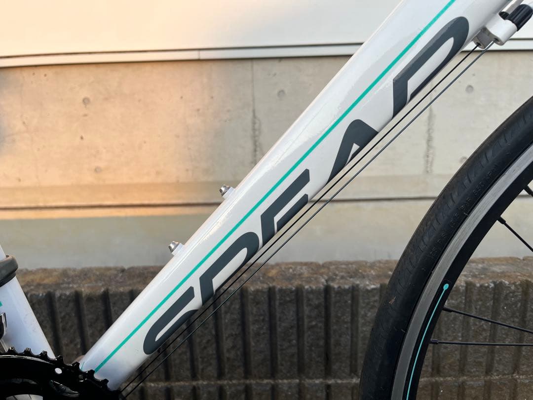 SPEAR SPR-7016 Claris搭載 ロードバイク ホワイト