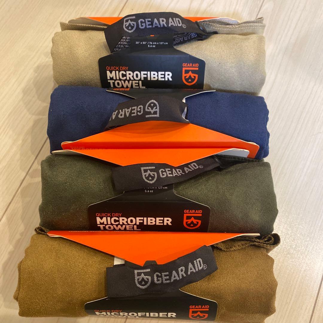 GEAR AID Quickly Dry Microfiber Towel 4色