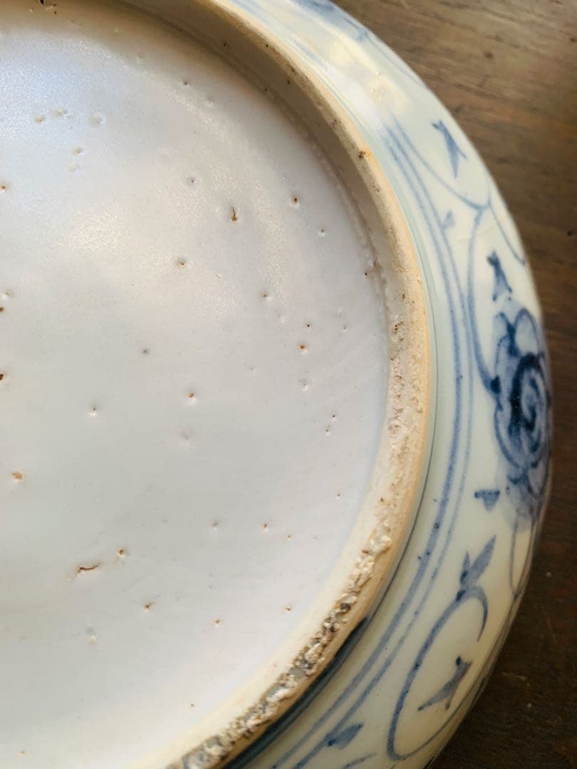 中国明時代早期染付お皿