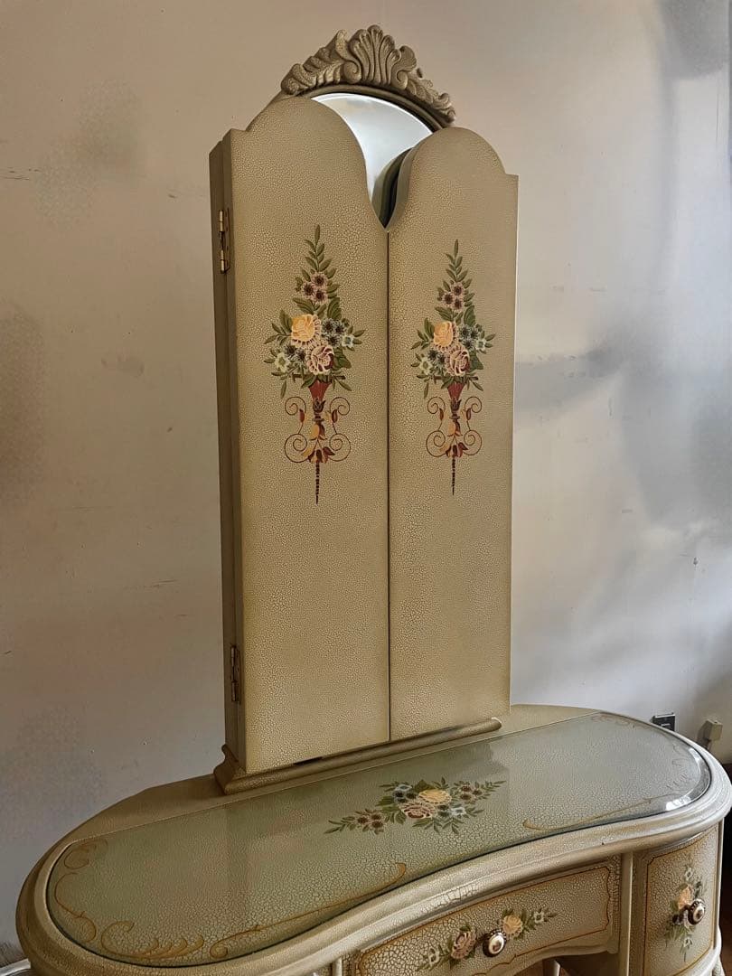 Keiさま専用　 ロココ調　ドレッサー　鏡台　France Mirror