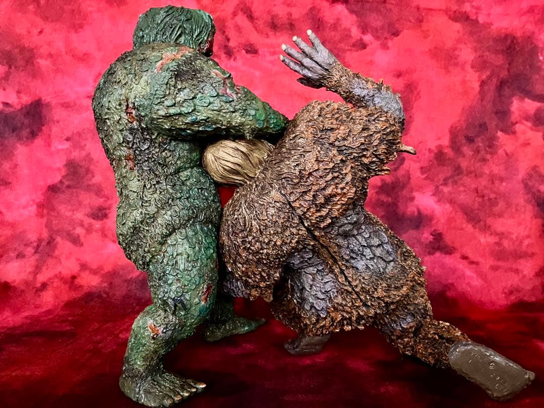 サンダ対ガイラ￼決戦！壮絶バトル・レジンキット完成品フランケンシュタインの怪獣￼