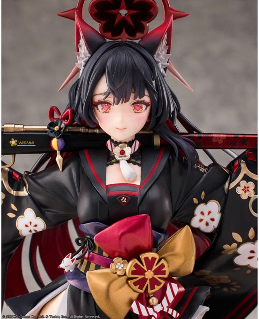 ブルーアーカイブ　フィギュア　狐坂ワカモ