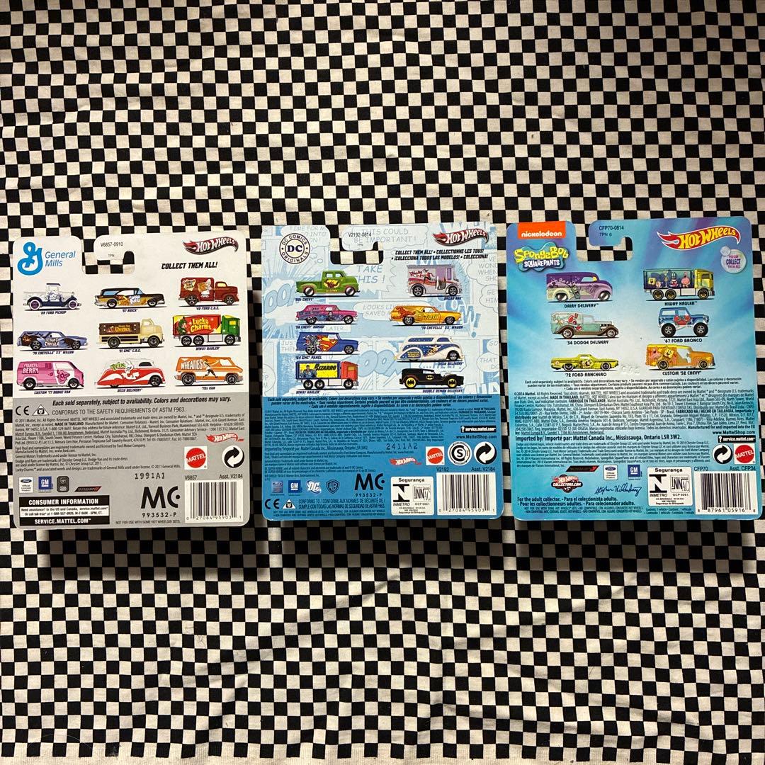HotWheels ポップカルチャーシリーズ ハイウェイ・ホウラー　3台セット