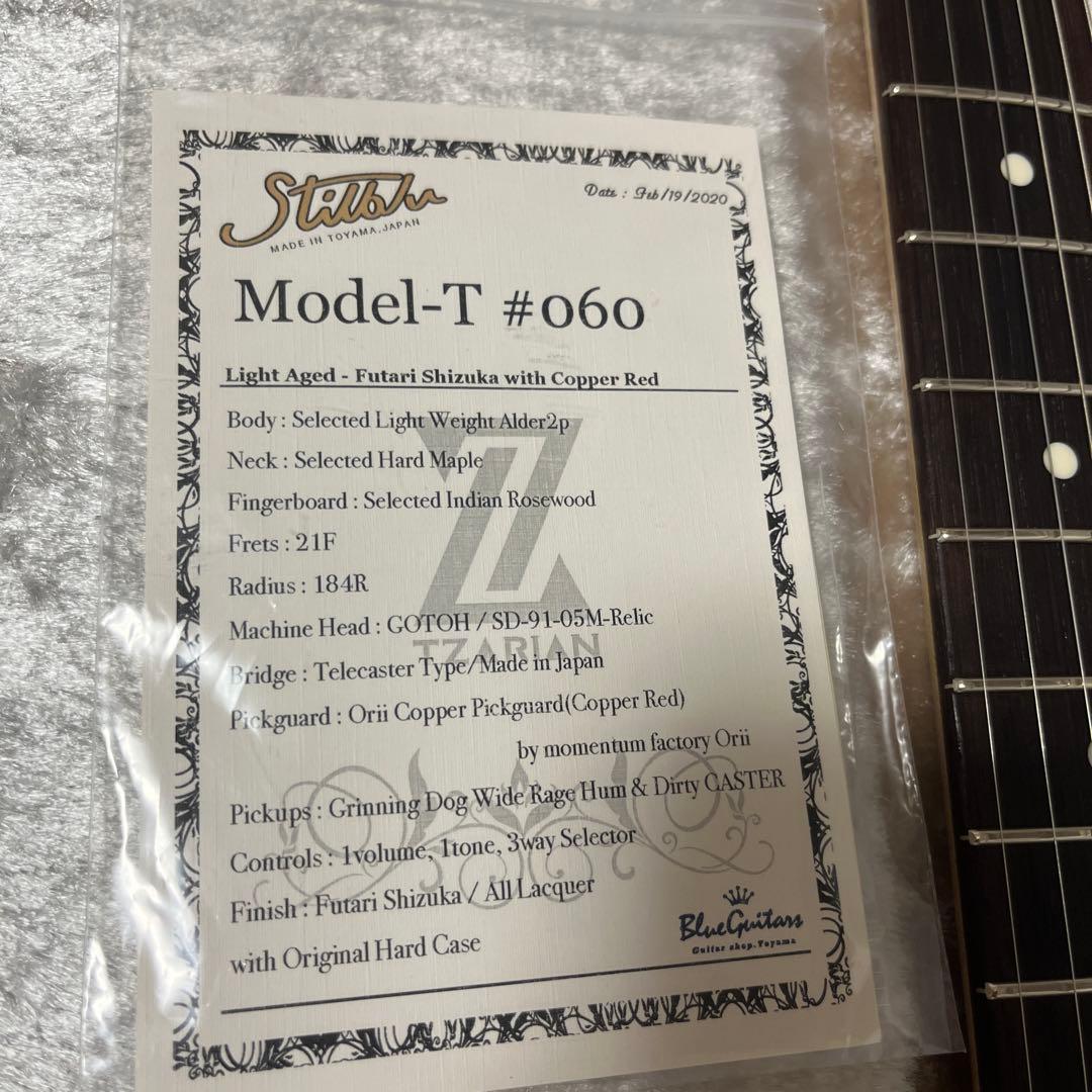 ギター stilblu Model-T Lefty Light Aged