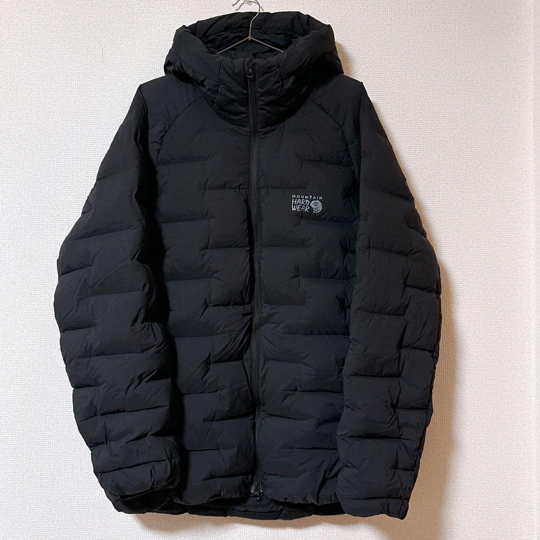 MOUNTAIN HARD WEAR ブラックダウンジャケット　Ｌ