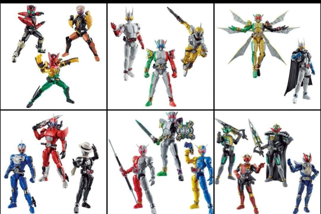 SO-DO CHRONICLE 双動&装動&層動『プレミアムバンダイ6種セット』