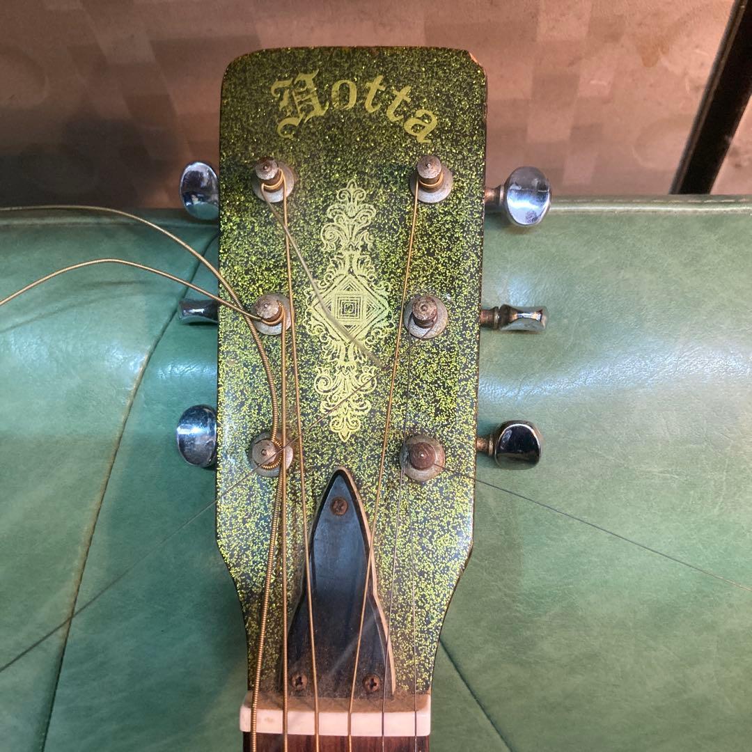 堀田楽器製作所 アコースティックギター グリーン　稀少