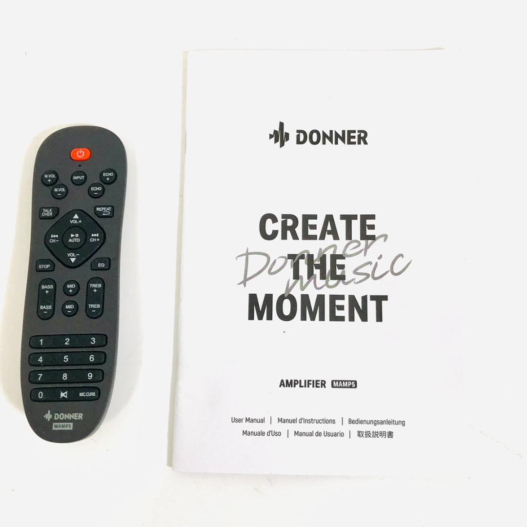 DONNER ドナー パワーアンプ オーディオアンプ MAMP5