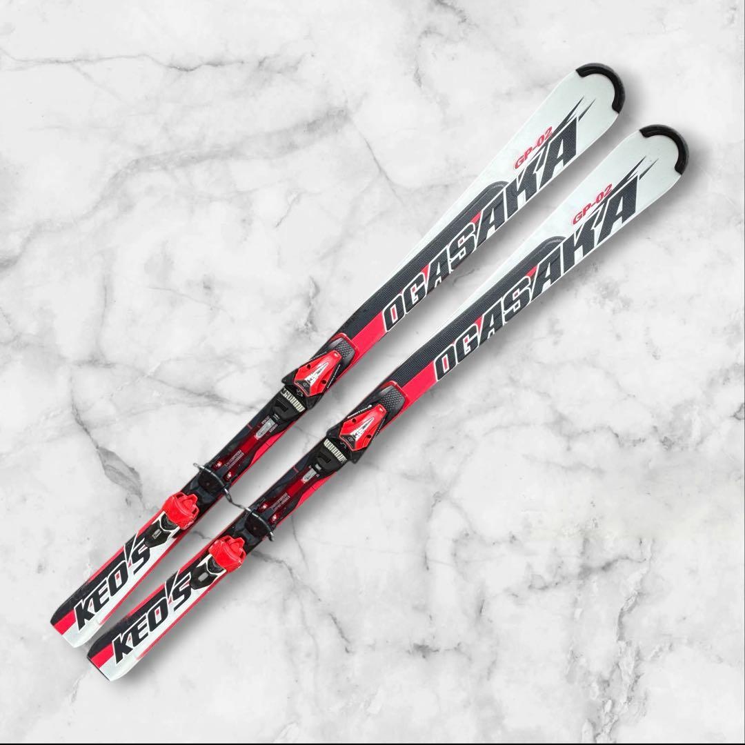 OGASAKA KEOS スキー板 160 GP-02 バインディング