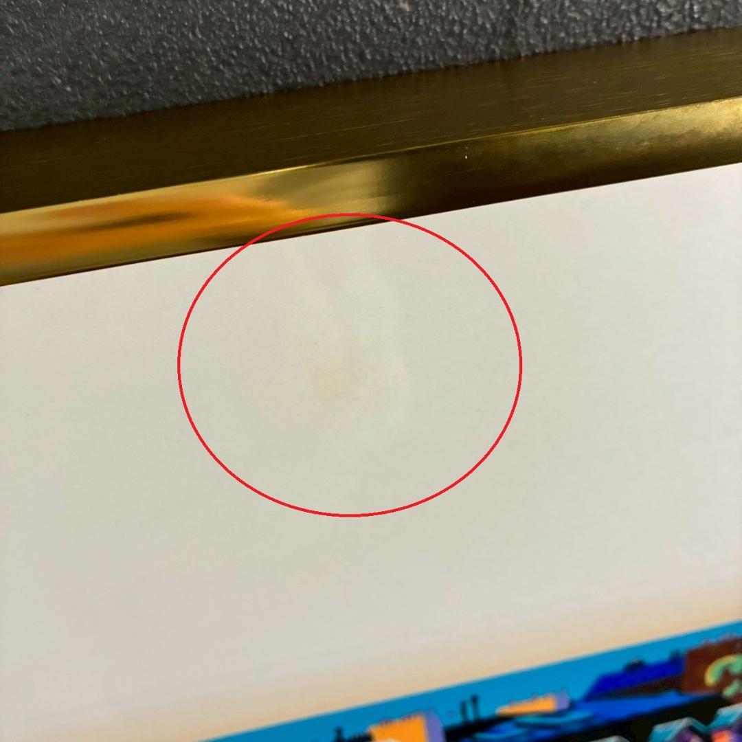 美品 ヒロ・ヤマガタ「バブル/BUBBLES」シルクスクリーン 大作 直筆サイン