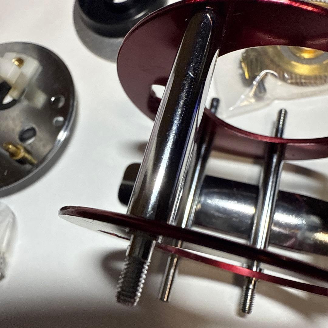 か*ん様 ABU Ambassadeur 1500C レッドパーツセット。アンバ