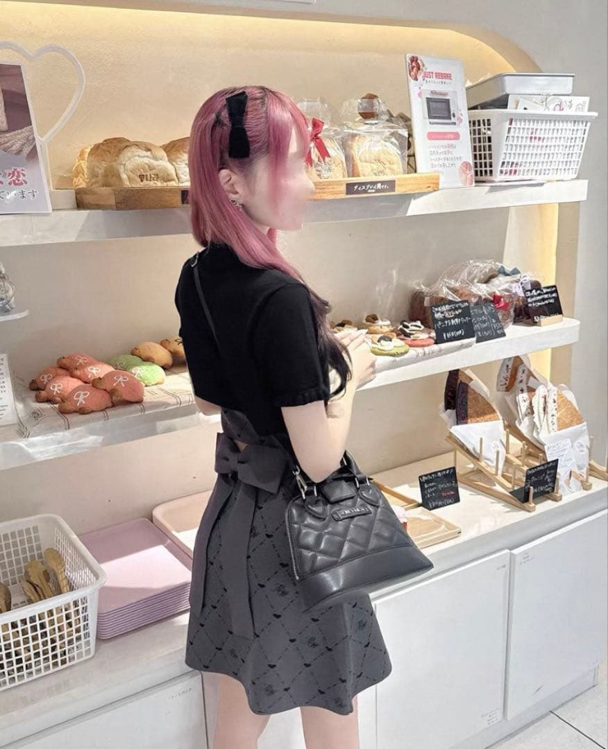 ハニーミュウ HWモノグラムアンサンブルワンピース グレー F