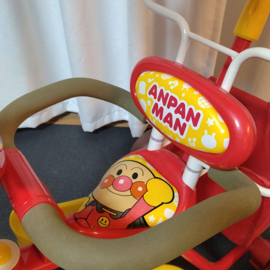 アンパンマン 三輪車 それいけ！アンパンマン デラックスII レッド 赤