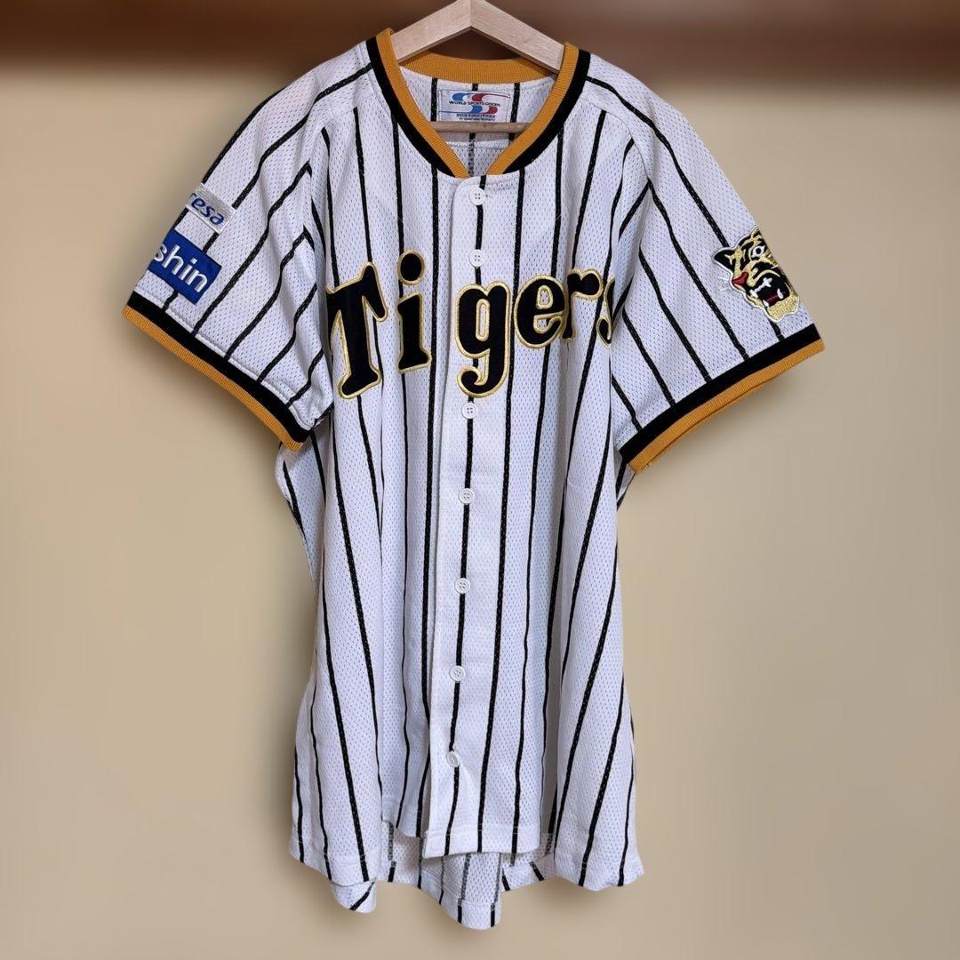 美品 阪神タイガース 復刻版 ユニフォーム 旧虎ロゴ レプリカ 応援