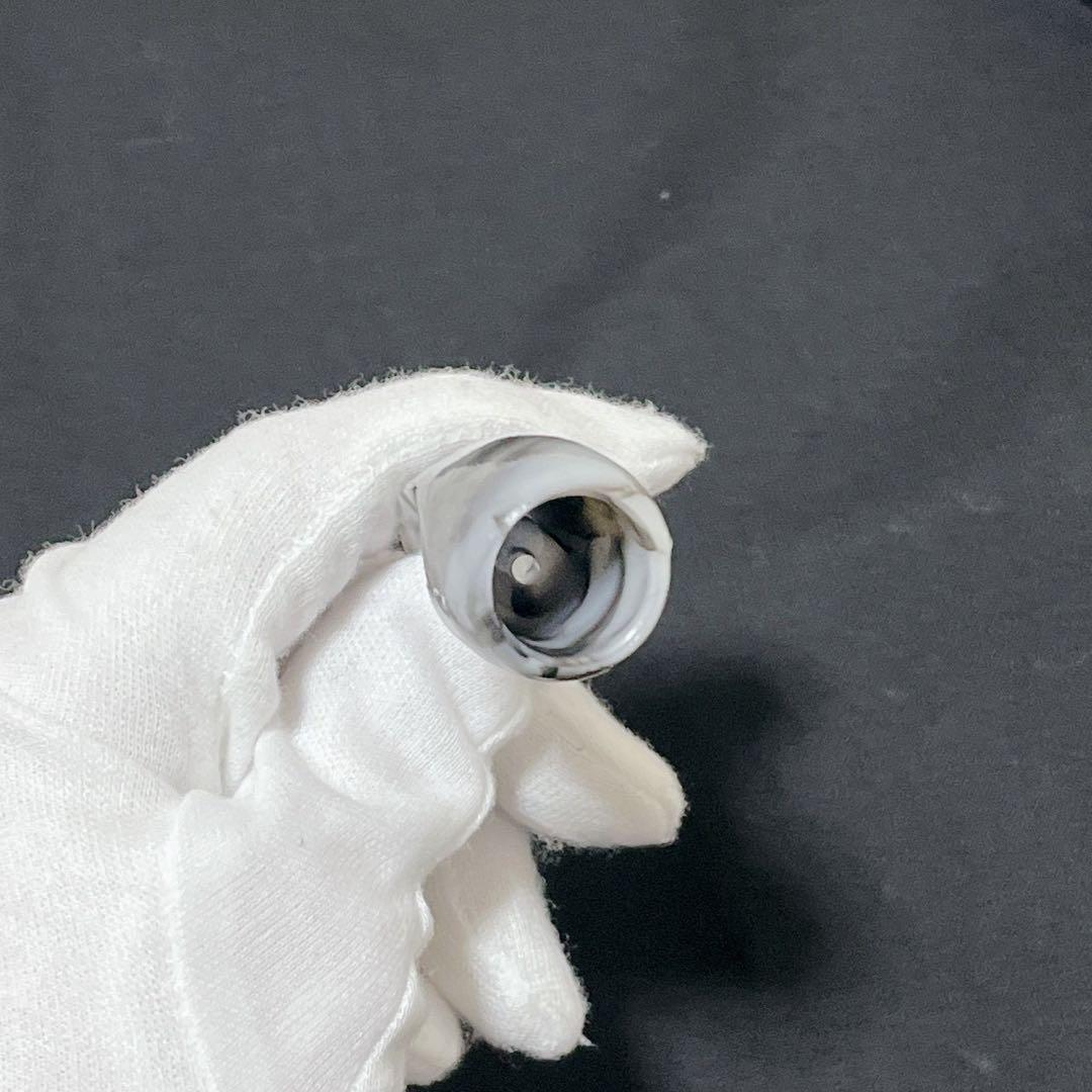 【未使用】ミニ沖縄三線 合皮 人口皮 黒 ヘビ柄