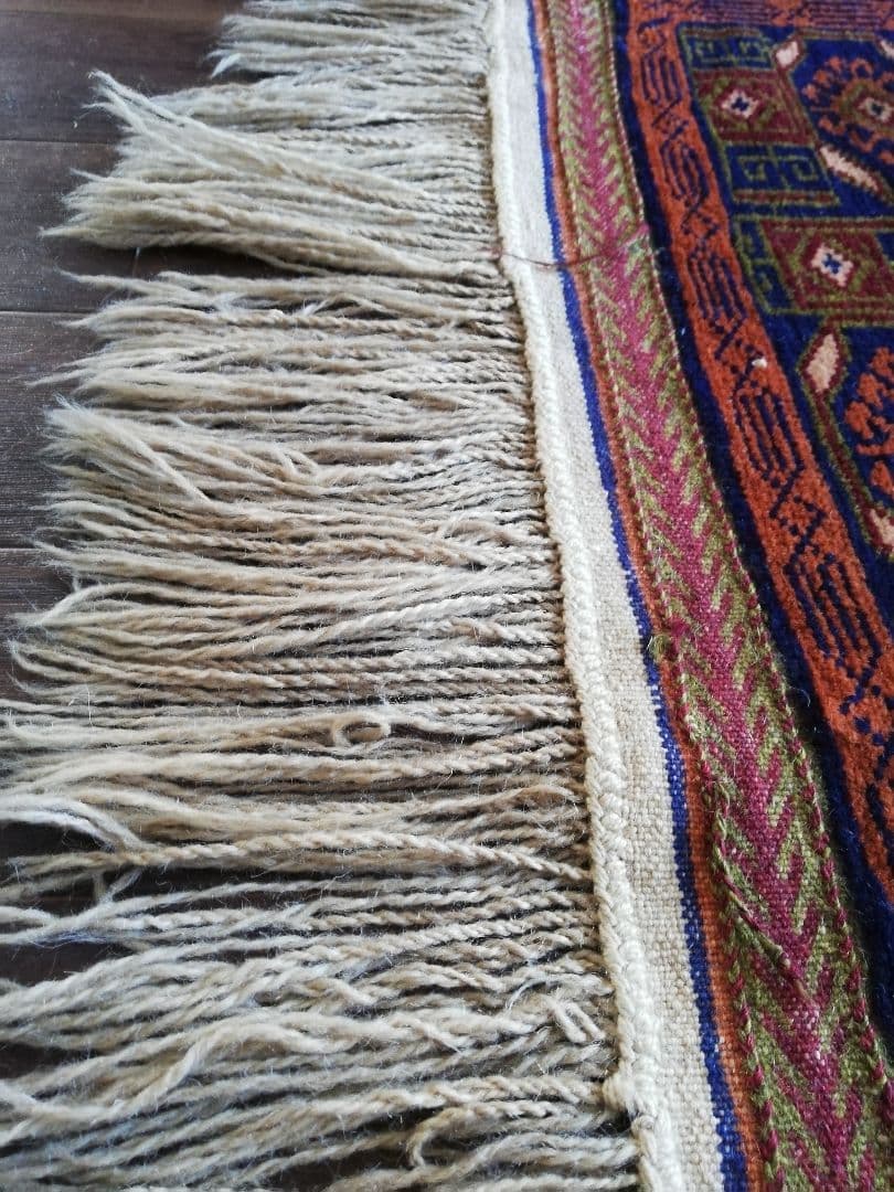 極美品♪バルーチ族のヴィンテージターキッシュラグ　アフガニスタン　ペルシャ絨緞