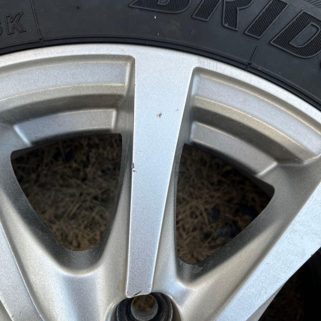 中古　ブリヂストン nv200 14インチ ホイールセット 165/80/r14