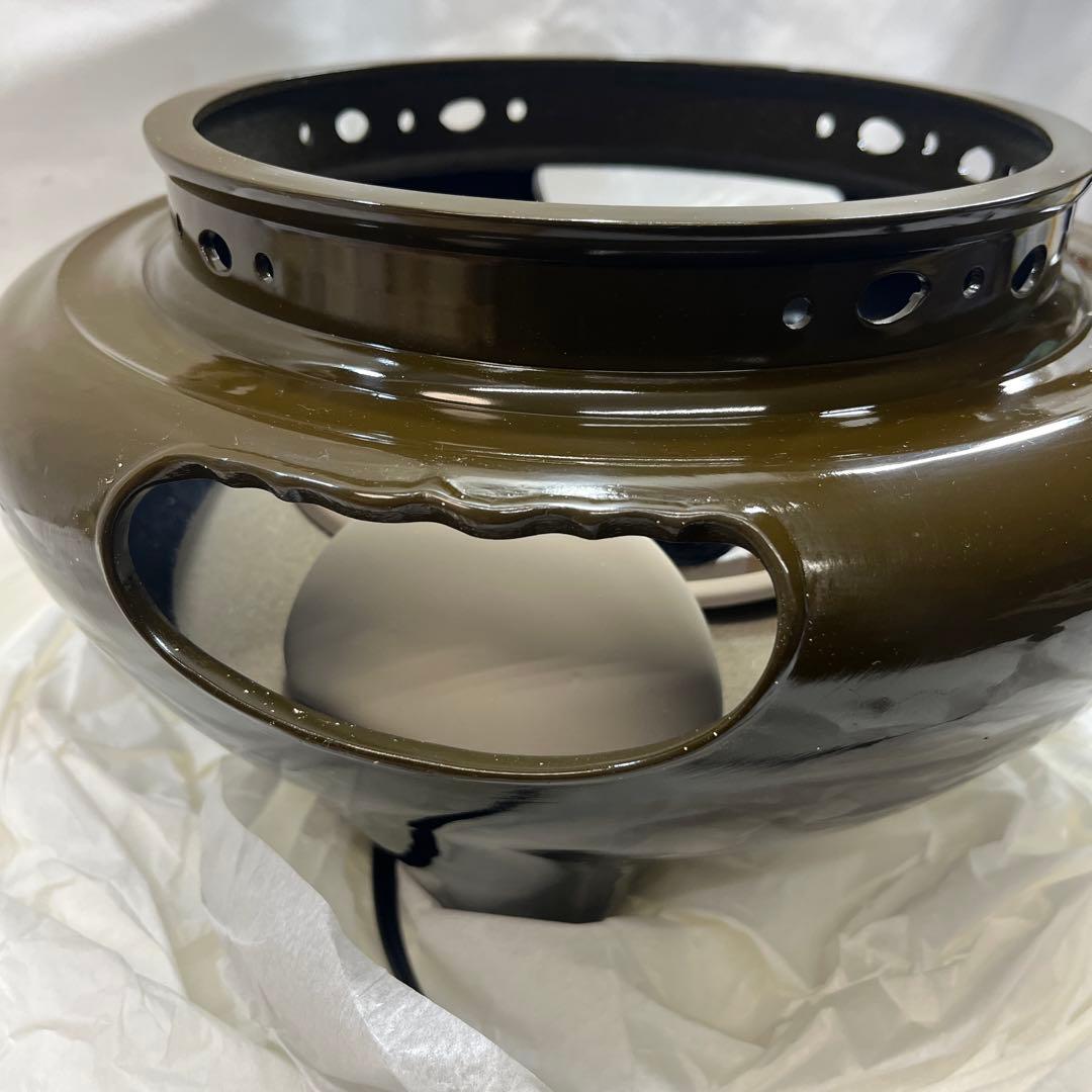 希少品 未使用 野々田 風炉型 電熱器 朝鮮風炉