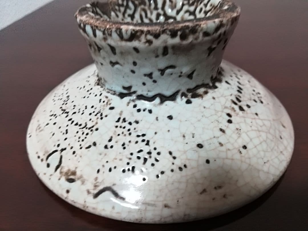 ⭐朝鮮古陶磁 李朝時代初期〜中期 白磁 祭器 台鉢 古美術品 希少 骨董品