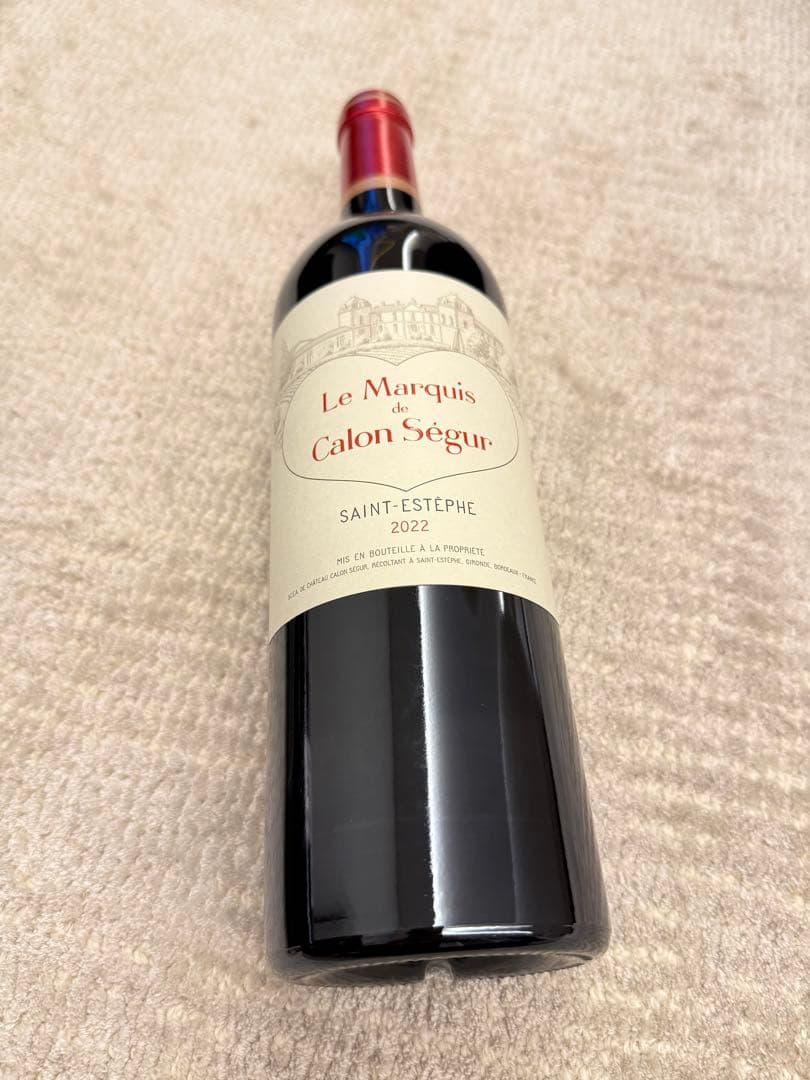 新品未開封 Le Marquis de Calon Ségur 2022