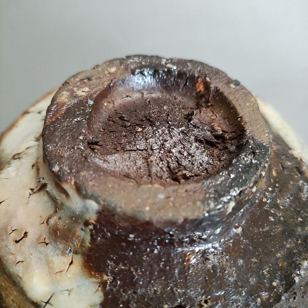 古谷道生　信楽粉引茶碗　信楽焼　伊賀焼